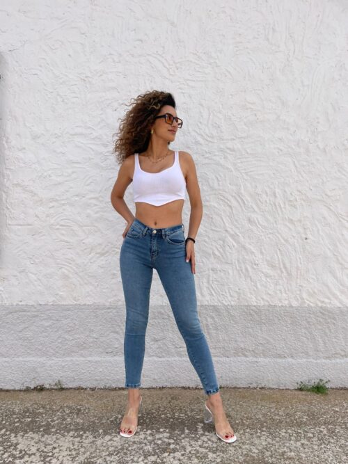 tienda online pantalones mujer, PUSH-UP TEJANO LAVADO USED, IFEPI, Mayorista ropa de Mujer